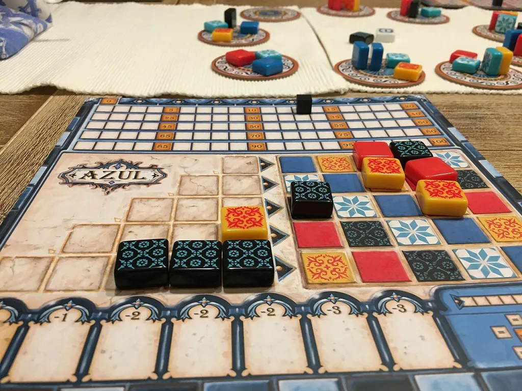 Next Move Games Azul tile-laying board game