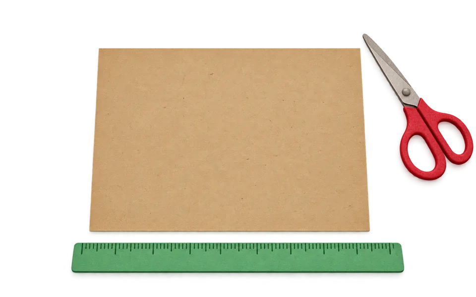 Measure and cut the sheet to the table size.