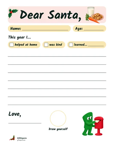 Santa letter