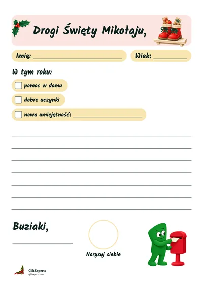 List do Mikołaja