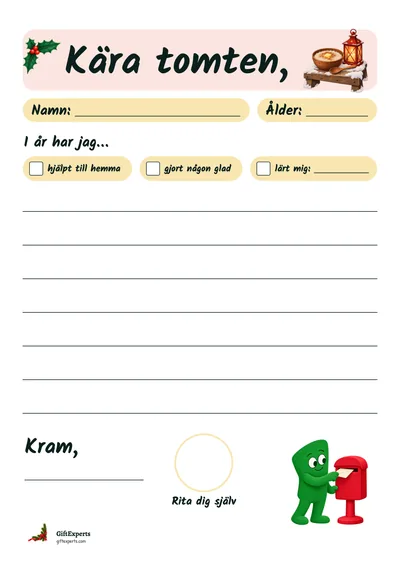 Brev till tomten