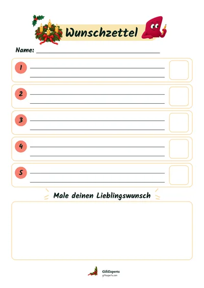 Wunschzettel