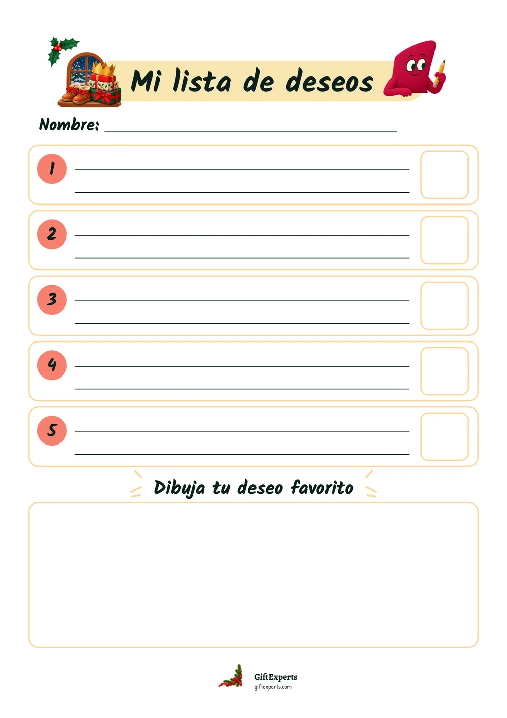 Lista de deseos