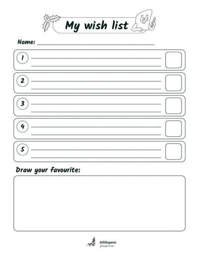 List, black lines