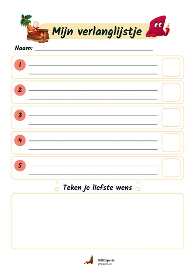 Verlanglijstje