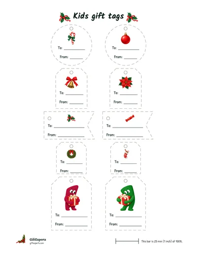 Gift tags