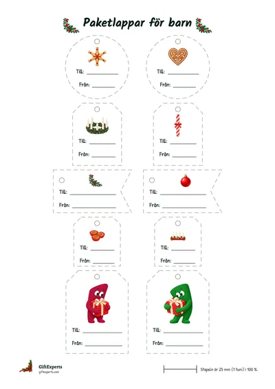 Paketetiketter
