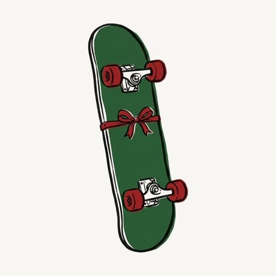 A skateboard