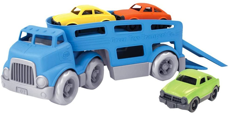Green Toys Double-Decker Car Carrier