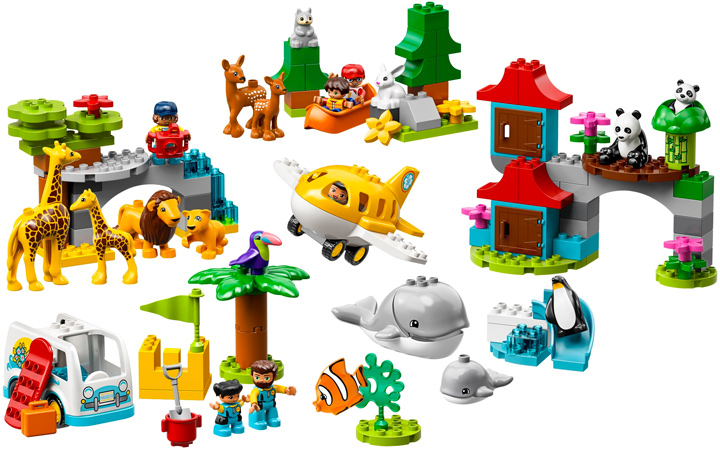 Lego Duplo Town World Animals Adventure