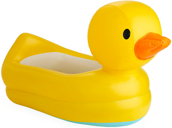 Munchkin White Hot Inflatable Duck Bathtub