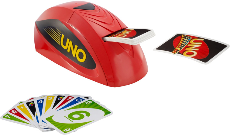 Uno Extreme Card Game with Electronic Launcher