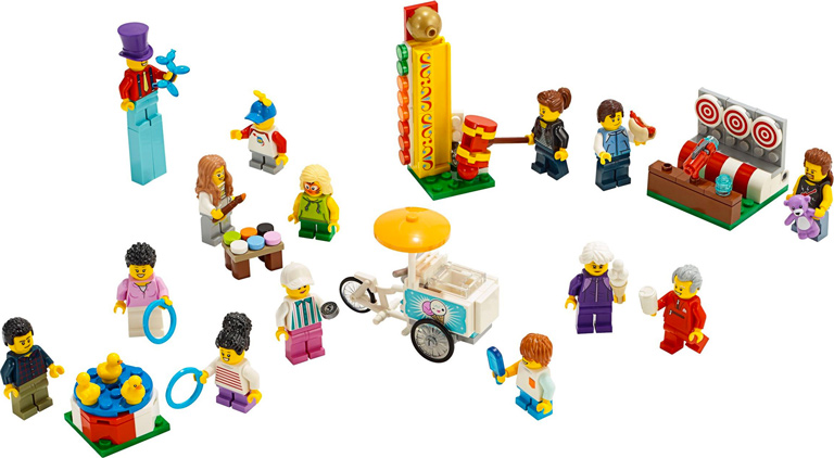 Lego City Town People Pack Fun Fair