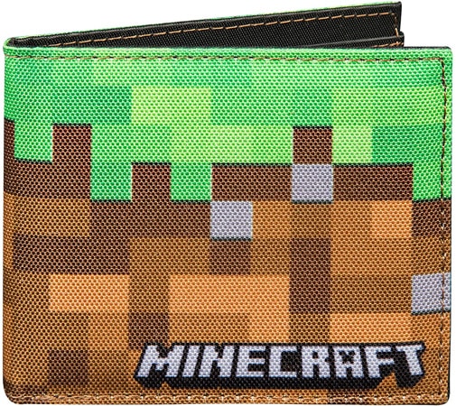 Minecraft Dirt Block Bi-Fold Wallet