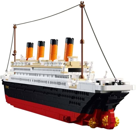 SuSenGo Titanic Building Block Kit