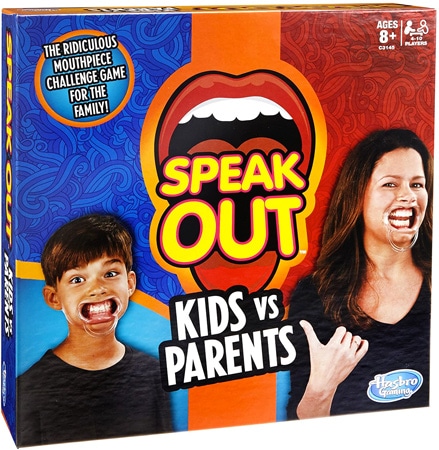 Hasbro Speak Out Kids vs Parents Game