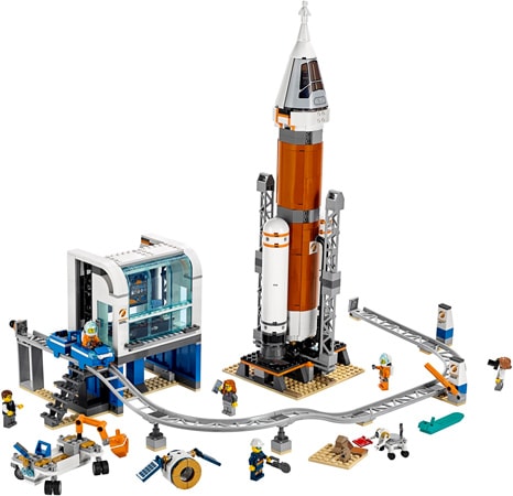 Lego City Deep Space Rocket and Launch Control
