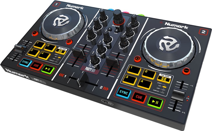Numark Party Mix Complete DJ Controller Set