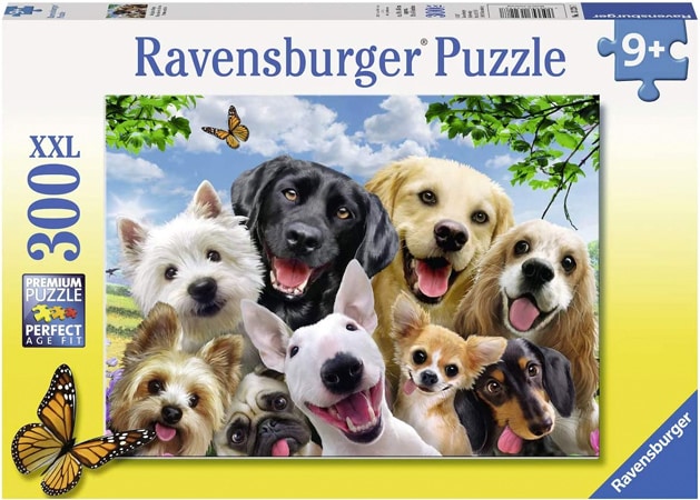 Ravensburger Delighted Dogs XXL 300pc Jigsaw Puzzle