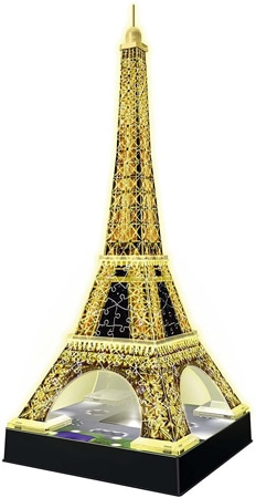 Ravensburger Eiffel Tower Night Edition 3D Jigsaw Puzzle