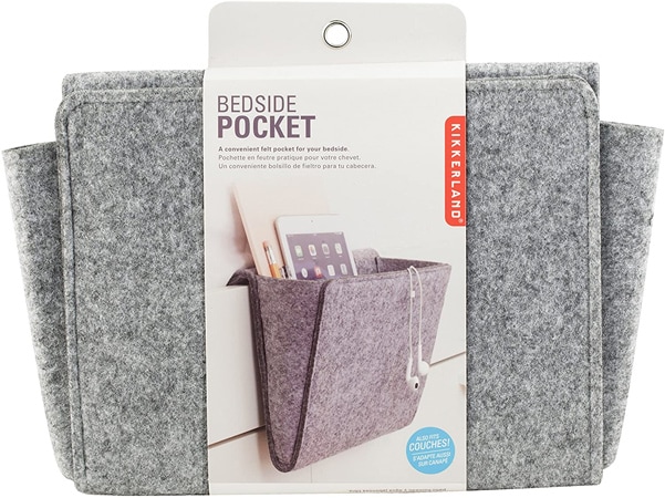 Kikkerland Boiled Wool Bedside Pocket