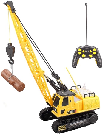 Top Race 12 Channel RC Remote Control Crane Tractor