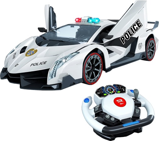 Top Race Remote Control Police Car