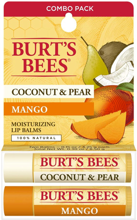 Burts Bees Coconut & Pear and Mango Lip Balm