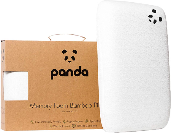 Panda Luxury Memory Foam Bamboo Pillow