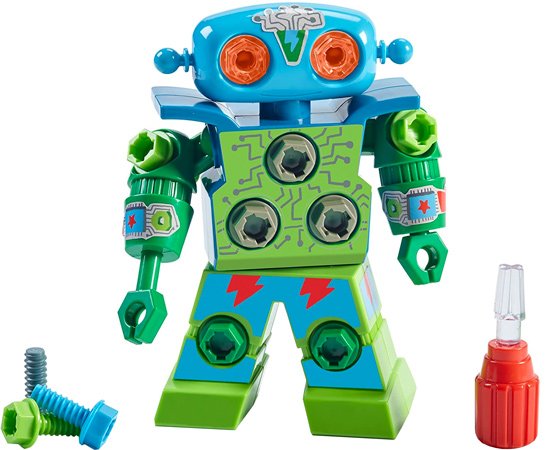 A Molla Robot 23074 Assortito Colorato Divertente Giocattolo Bambini Vento Up 