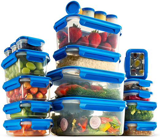 Finedine 40-Piece Airtight Food Containers With Lids