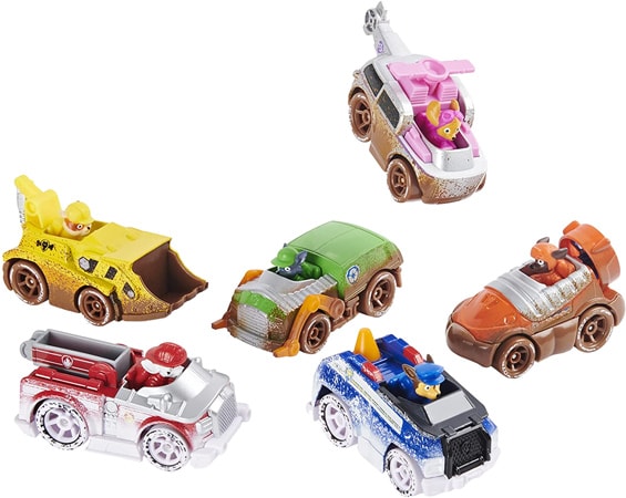 Paw Patrol True Metal Off-Road Gift Pack of 6 Collectible Die-Cast Vehicles