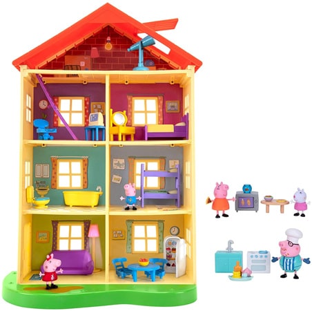 Peppa Pig Lights N’ Sounds Family Home