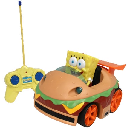 SpongeBob SquarePants Remote Control Krabby Patty Vehicle