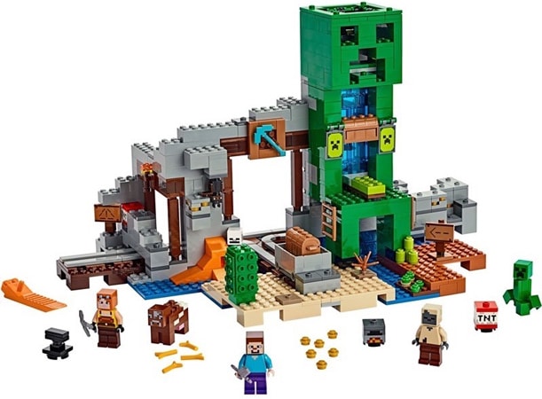 Lego Minecraft The Creeper Mine Building Set