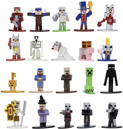 Minecraft Dungeons 20 Die-Cast Figure Pack