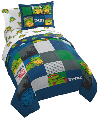 Ninja Turtles 4 Piece Bed Set