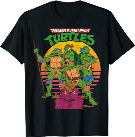 Ninja Turtles Classic Retro Logo Tee-Shirt