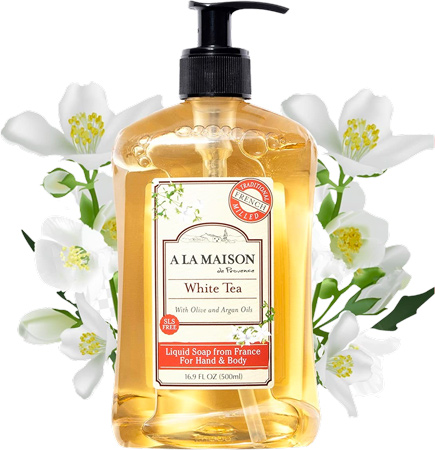 A La Maison White Tea Liquid Hand Soap