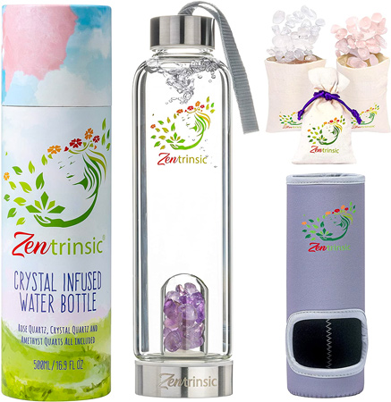 Crystal Infused Water Bottle