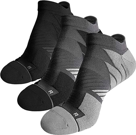No Show Running Athletic Anti-Blister Wicking Coolmax Socks