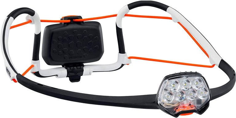 Rechargeable LED Headlamp with Lightweight Headband