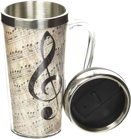 Piano Coffee Travel Mug