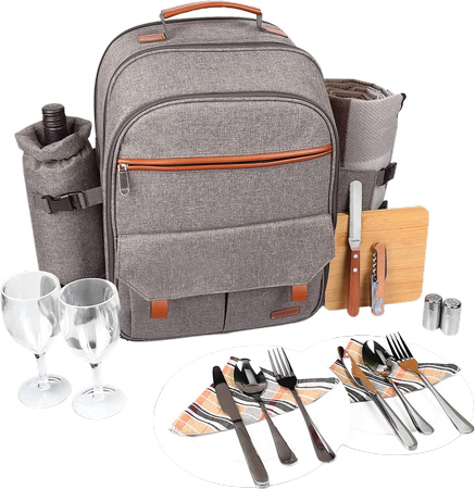 Picnic Backpack Made for Two