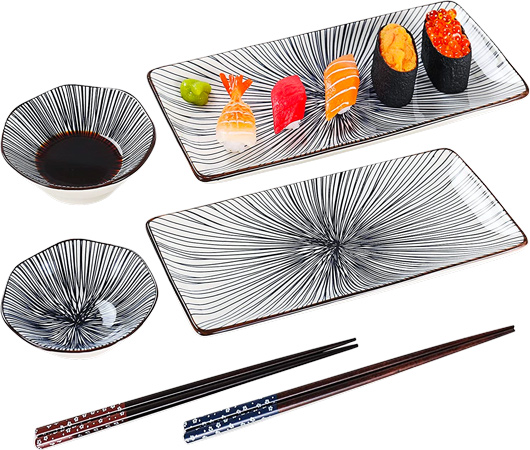 Porcelain Sushi Set