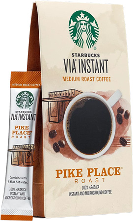 Starbucks VIA Instant Coffee Medium Roast Packets