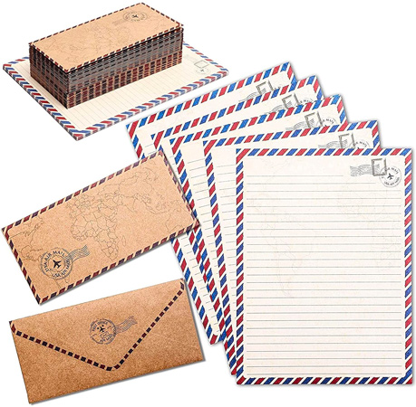 Stationery and Envelopes Set