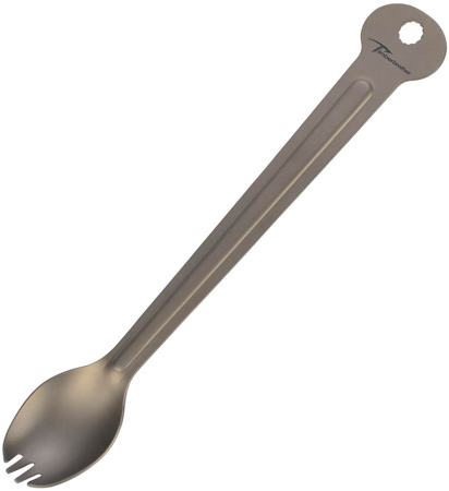 Timberbrother Titanium Long Handle Spork Ultra Lightweight Spork