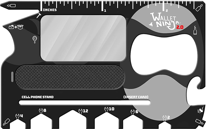 Wallet Ninja 2.0 Multitool Wallet Card