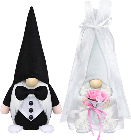 Wedding Gnome Decoration